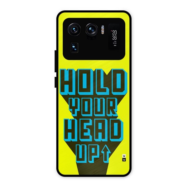 Head Up Metal Back Case for Mi 11 Ultra