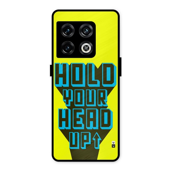 Head Up Metal Back Case for OnePlus 10 Pro 5G