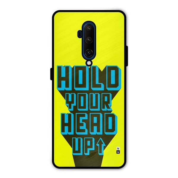 Head Up Metal Back Case for OnePlus 7T Pro