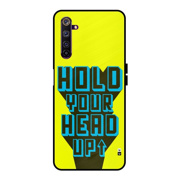 Head Up Metal Back Case for Realme 6 Pro