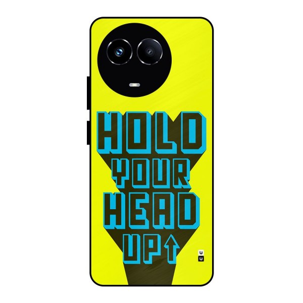 Head Up Metal Back Case for Realme Narzo 60X