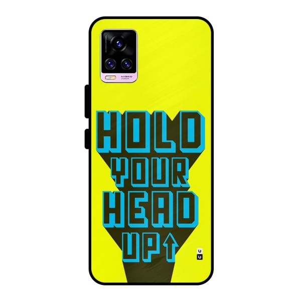 Head Up Metal Back Case for Vivo V20 Pro