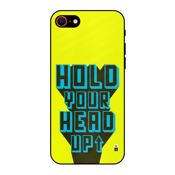 Head Up Metal Back Case for iPhone 8