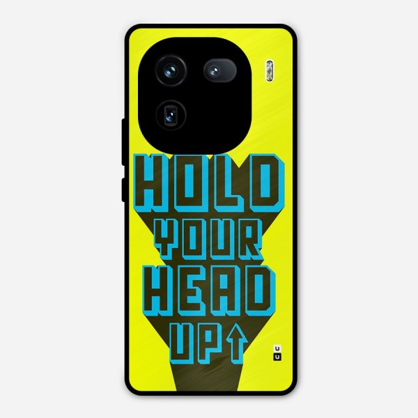 Head Up Metal Back Case for iQOO 12