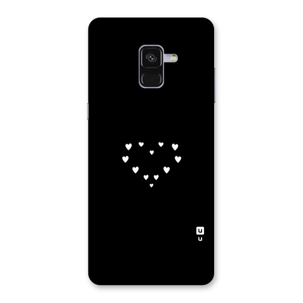 Heart of Hearts Back Case for Galaxy A8 Plus