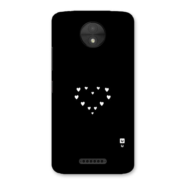 Heart of Hearts Back Case for Moto C