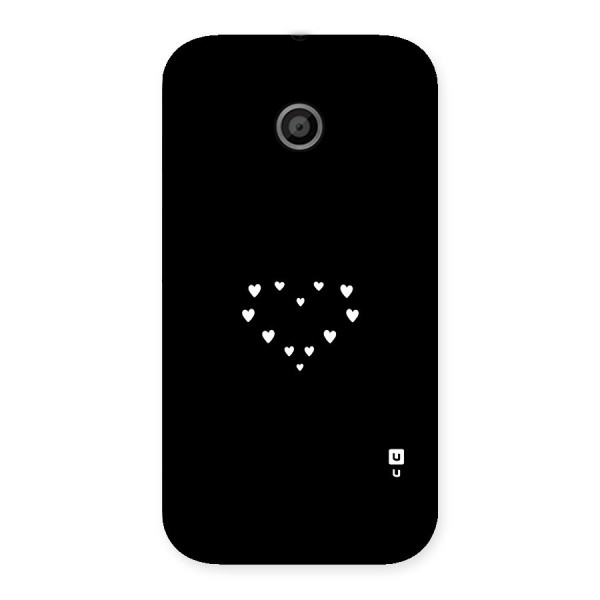 Heart of Hearts Back Case for Moto E