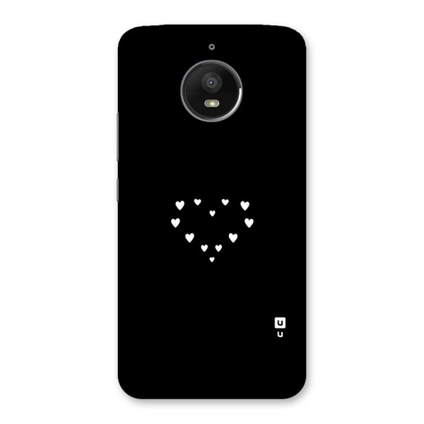 Heart of Hearts Back Case for Moto E4 Plus