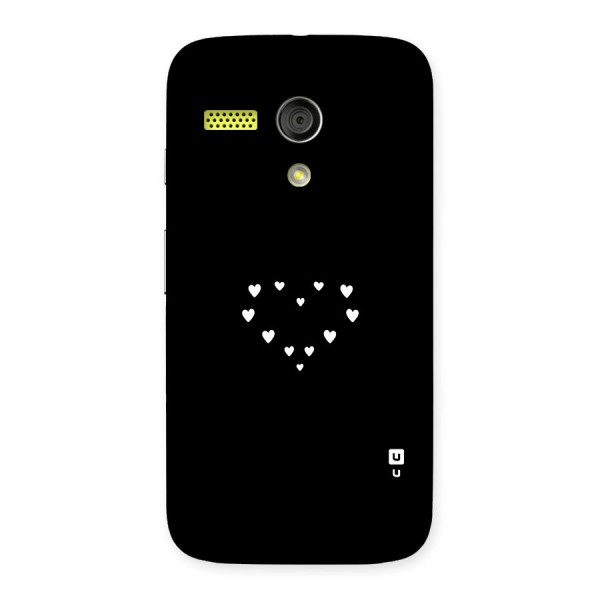 Heart of Hearts Back Case for Moto G