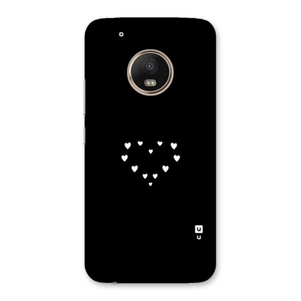 Heart of Hearts Back Case for Moto G5 Plus