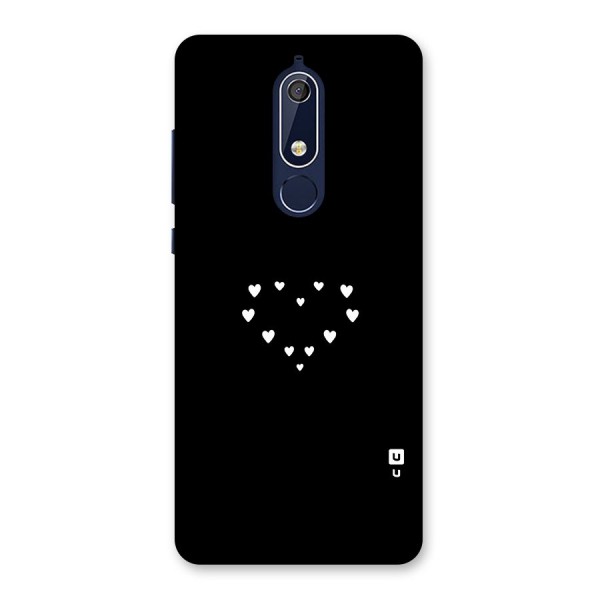 Heart of Hearts Back Case for Nokia 5.1