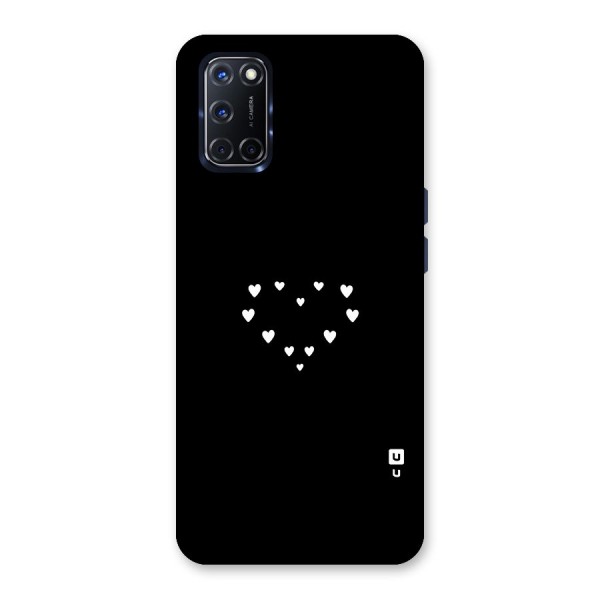 Heart of Hearts Glass Back Case for Oppo A52