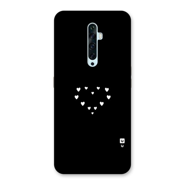 Heart of Hearts Glass Back Case for Oppo Reno2 F