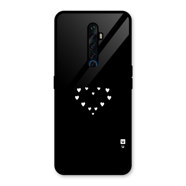 Heart of Hearts Glass Back Case for Oppo Reno2 Z