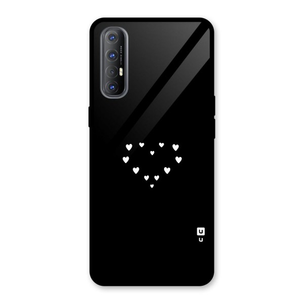 Heart of Hearts Glass Back Case for Oppo Reno3 Pro