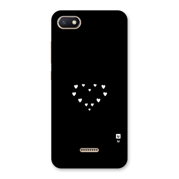 Heart of Hearts Back Case for Redmi 6A