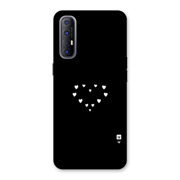 Heart of Hearts Glass Back Case for Reno3 Pro