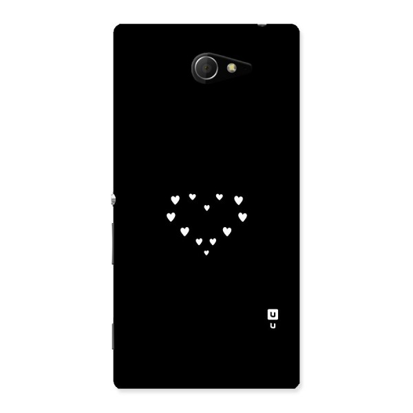 Heart of Hearts Back Case for Sony Xperia M2