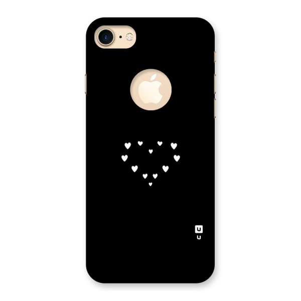 Heart of Hearts Back Case for iPhone 8 Logo Cut