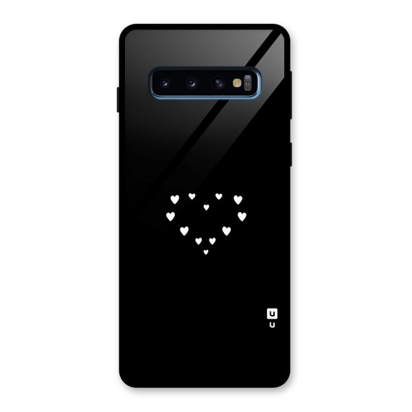 Heart of Hearts Glass Back Case for Galaxy S10