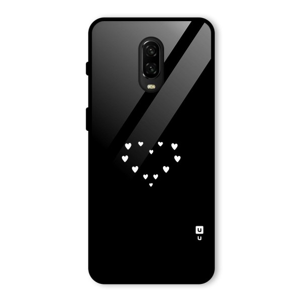 Heart of Hearts Glass Back Case for OnePlus 6T