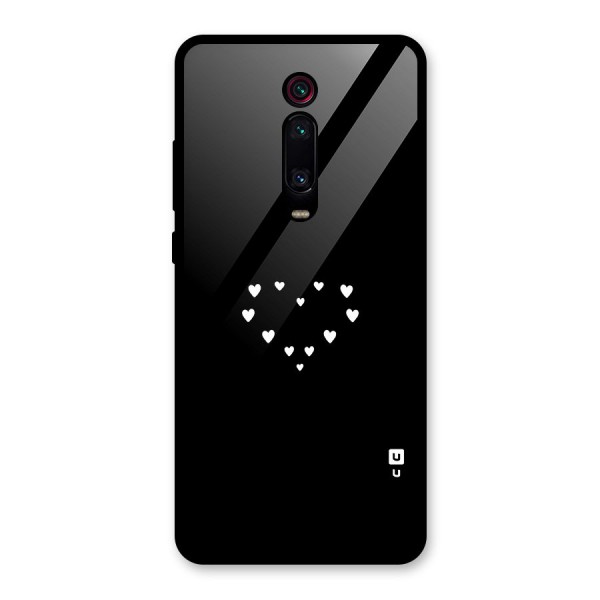 Heart of Hearts Glass Back Case for Redmi K20 Pro