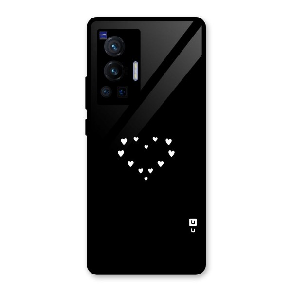 Heart of Hearts Glass Back Case for Vivo X70 Pro