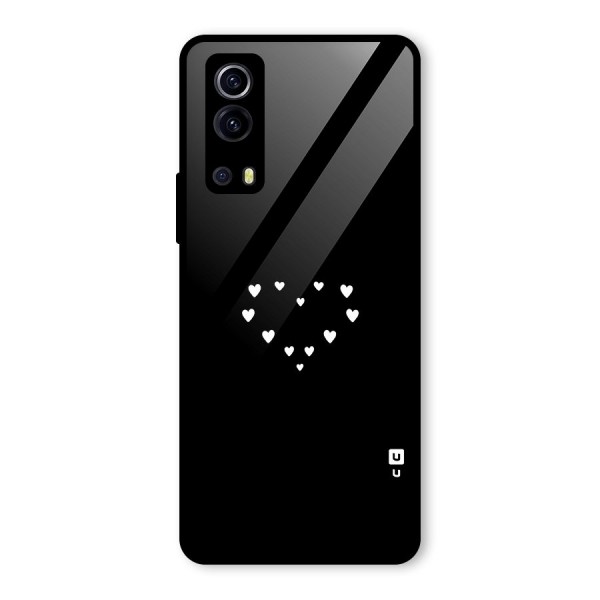 Heart of Hearts Glass Back Case for Vivo iQOO Z3