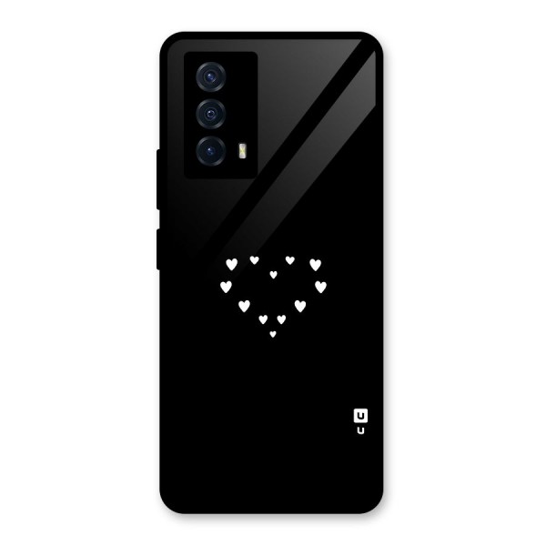 Heart of Hearts Glass Back Case for Vivo iQOO Z5