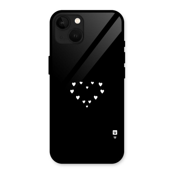 Heart of Hearts Glass Back Case for iPhone 13