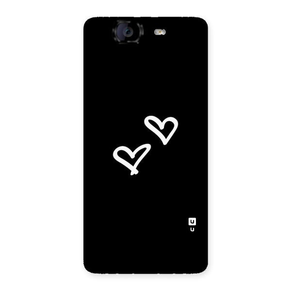 Hearts Love Back Case for Canvas Knight A350