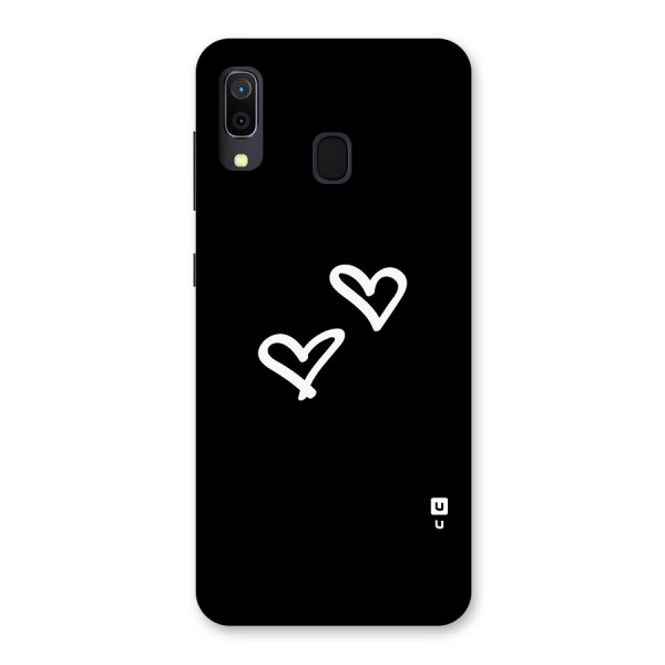 Hearts Love Back Case for Galaxy A20