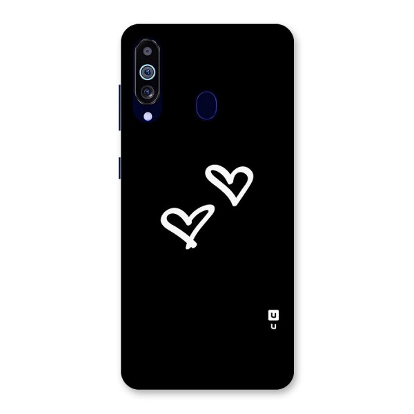 Hearts Love Back Case for Galaxy A60