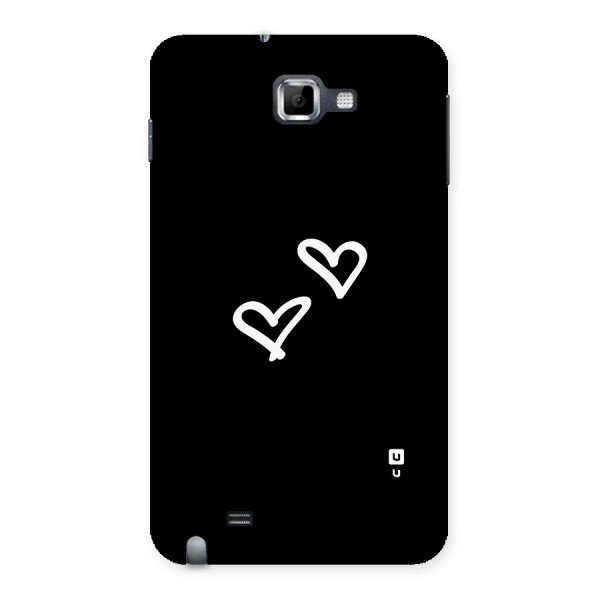 Hearts Love Back Case for Galaxy Note