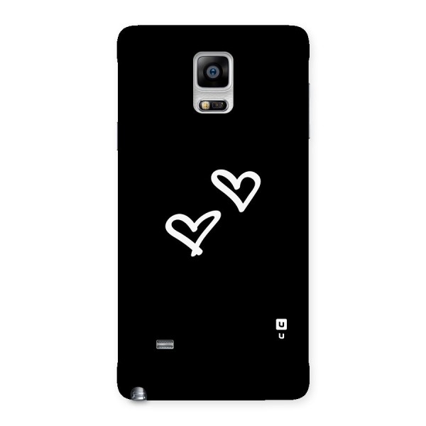 Hearts Love Back Case for Galaxy Note 4