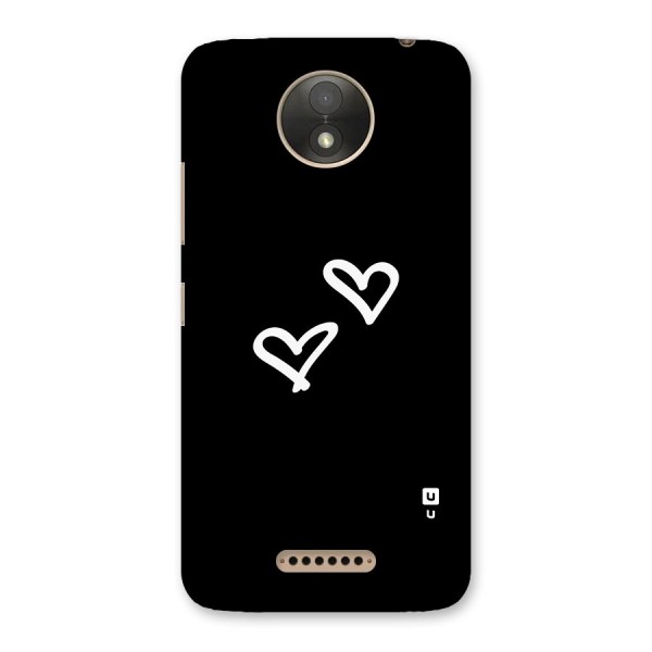 Hearts Love Back Case for Moto C Plus