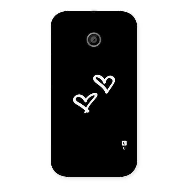 Hearts Love Back Case for Moto E