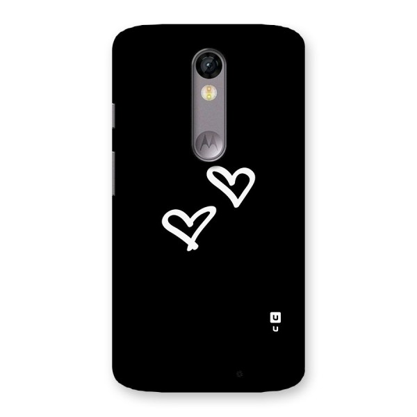 Hearts Love Back Case for Moto X Force