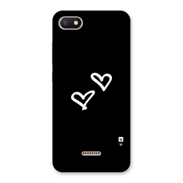 Hearts Love Back Case for Redmi 6A