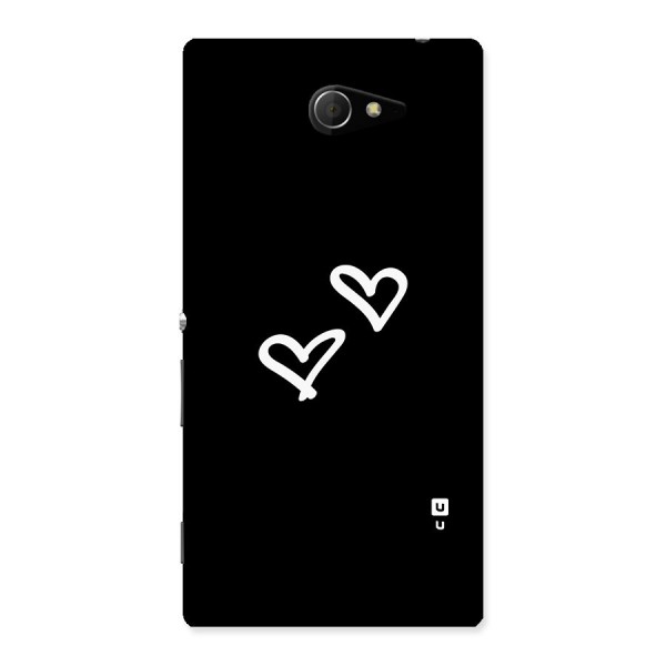 Hearts Love Back Case for Sony Xperia M2