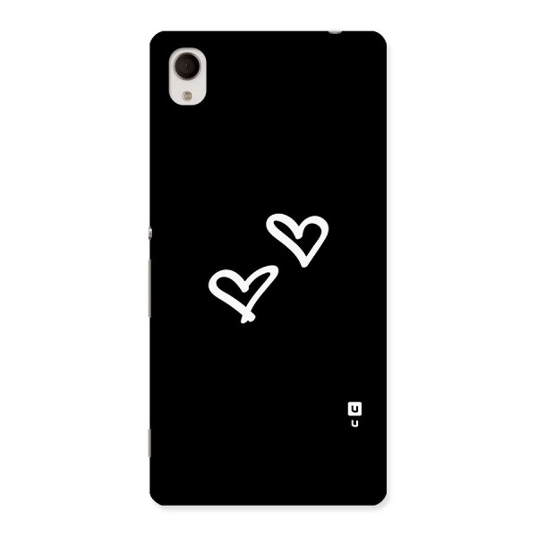 Hearts Love Back Case for Xperia M4 Aqua