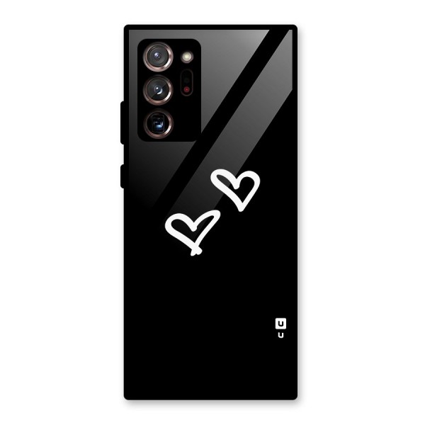 Hearts Love Glass Back Case for Galaxy Note 20 Ultra