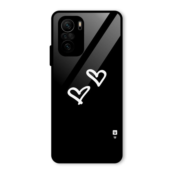 Hearts Love Glass Back Case for Mi 11x