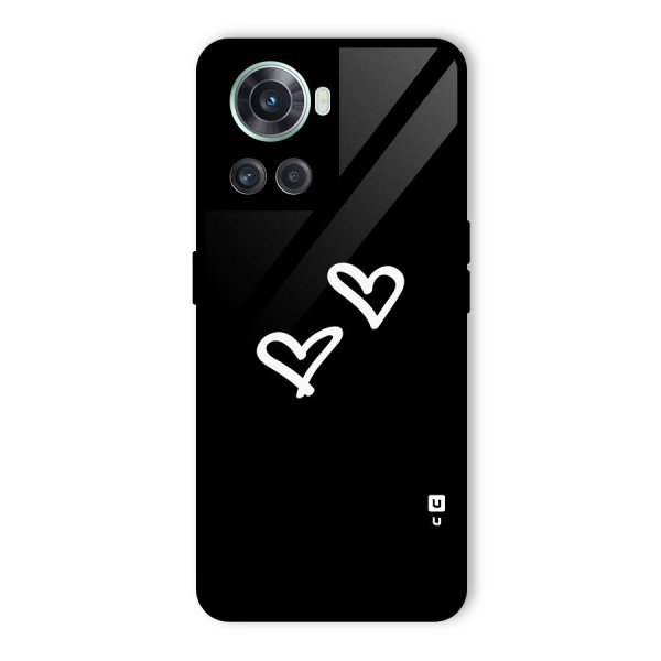 Hearts Love Glass Back Case for OnePlus 10R