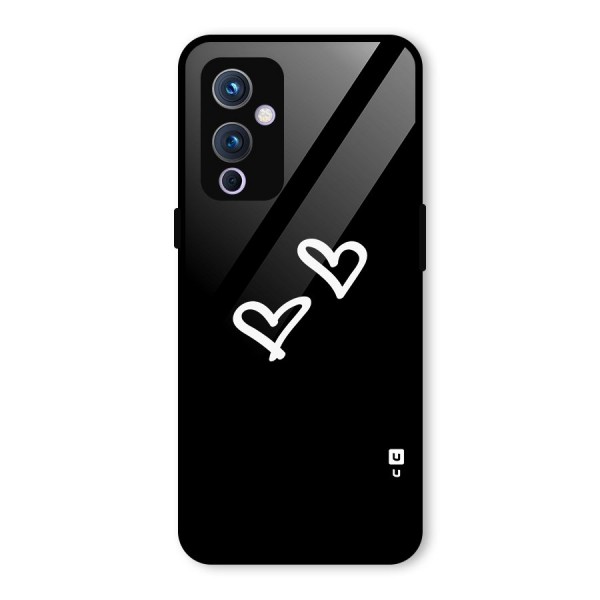 Hearts Love Glass Back Case for OnePlus 9