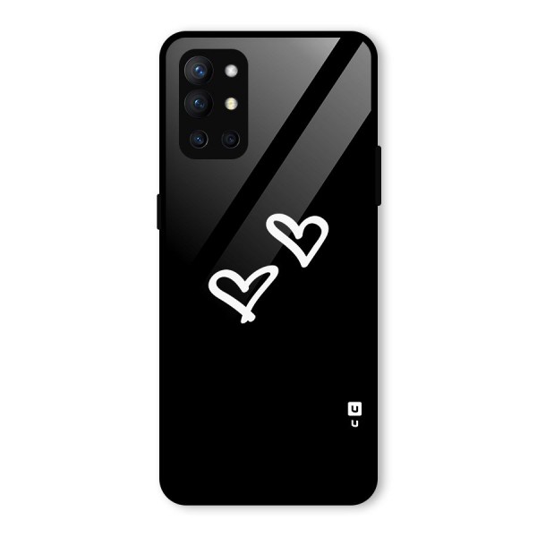 Hearts Love Glass Back Case for OnePlus 9R