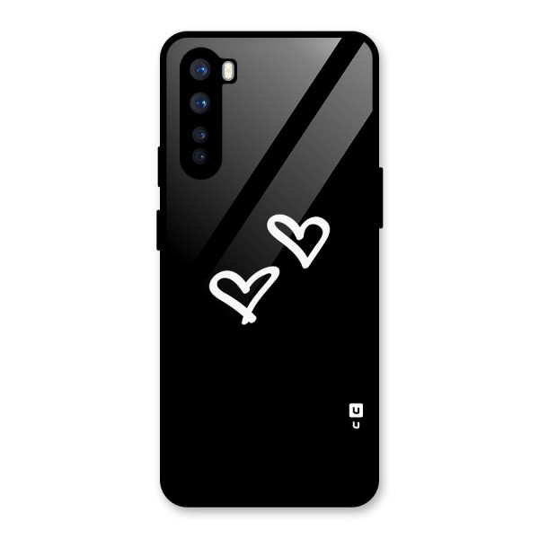 Hearts Love Glass Back Case for OnePlus Nord