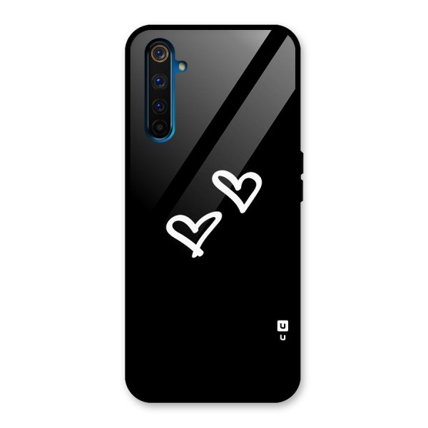 Hearts Love Glass Back Case for Realme 6 Pro