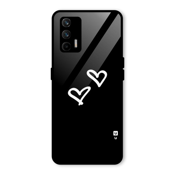 Hearts Love Glass Back Case for Realme X7 Max