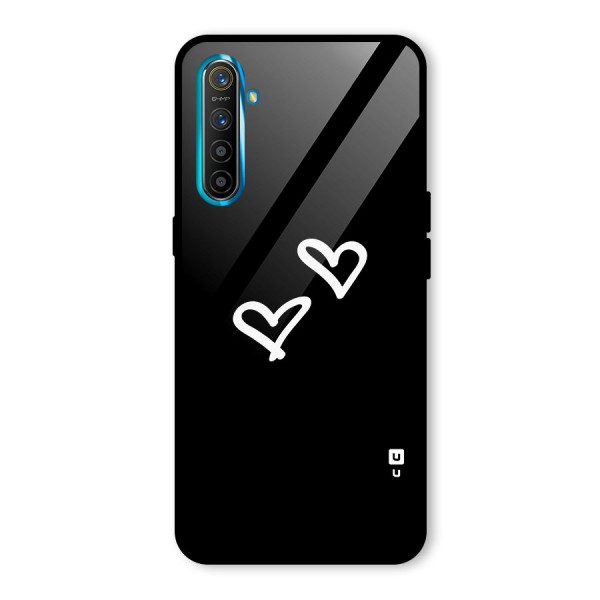 Hearts Love Glass Back Case for Realme XT